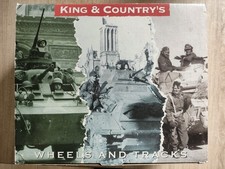 King & Country Wounded Sherman BBA026 US Army Tank  retired WWII