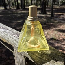 Vintage Yellow Pyramid Shaped