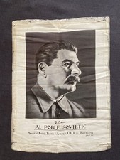 Silk Screen Print - Stalin - 1937 - Spanish War