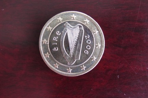 Unc euro irlande harpe - unc,