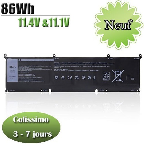 69kf2 batterie pour dell - pour, xps