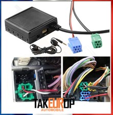 ADAPTATEUR BLUETOOTH AUXILIAIRE RENAULT AUTORADIO UPDATE LIST CARTE SD