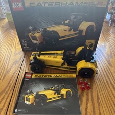 LEGO IDEAS 21307 CATERHAM SEVEN 620R 100% Complete  Box And Manual Included