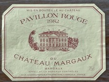 1982 Château Margaux Red Flag Label - 75 cl