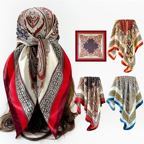 Foulard femme 90x90cm imprimé