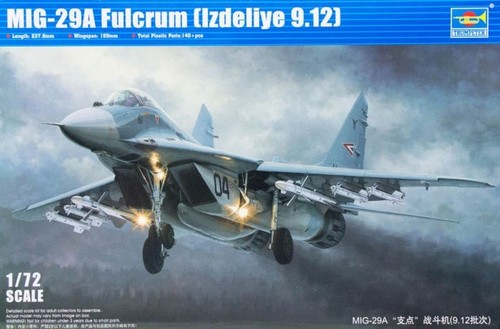 Mig 72 trumpeter - a, 1/72