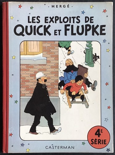 Quick flupke 4ème - quick, série