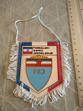 FANION FOOTBALL ancien vintage WIMPEL PENNANT - Fudbalski Savez Jugoslavije FSJ