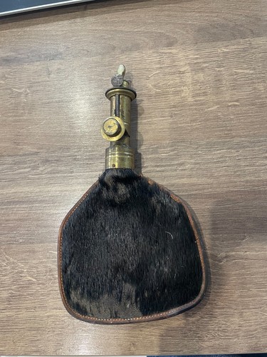 Ancienne poire poudre - ancienne, noire