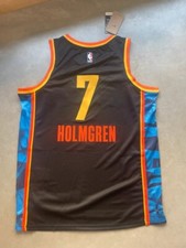 Maillot NBA OKC Oklahoma City Thunder Chet Holmgren Taille L