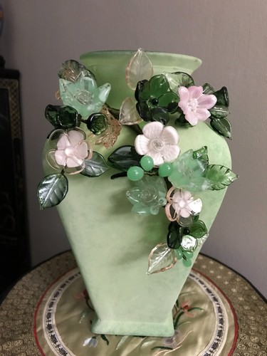 Superbe vase italien verre - vase, en