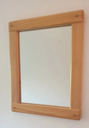 Miroir pierre chapo bois - miroir,
