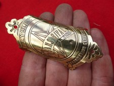 Ancienne Plaque  de Vélo