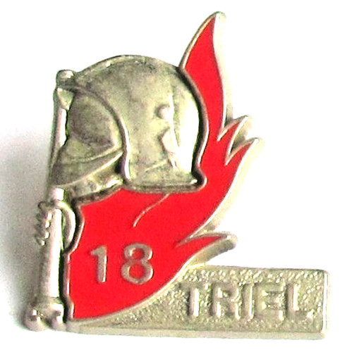 Pin sapeur pompier - sapeur, triel