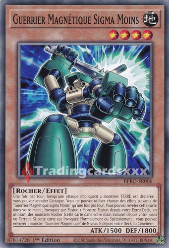 Guerrier magnétique - yu-gi-oh!,