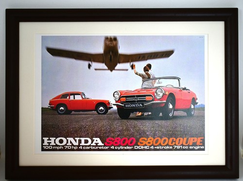 Honda s800 poster - s800, du