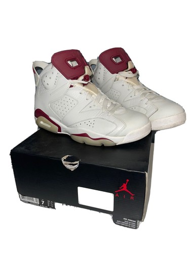 Air jordan maroon - box, 7