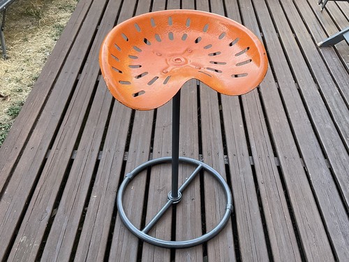 Tabouret,métal,assise