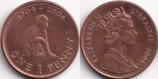 1 Penny 2004 Gibraltar