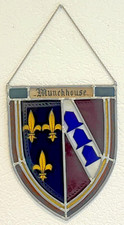 VITRAIL BLASON MUNCHHOUSE