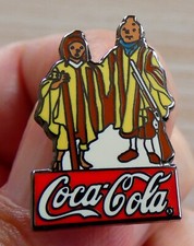BEAUTIFUL PIN'S COMIC TINTIN ET MILOU LE TEMPLE DU SOLEIL PUB BOTTLE COCA COLA EGF