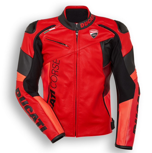 Ducati veste motard cuir - ducati,