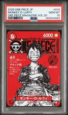 PSA10 One Piece Magazine