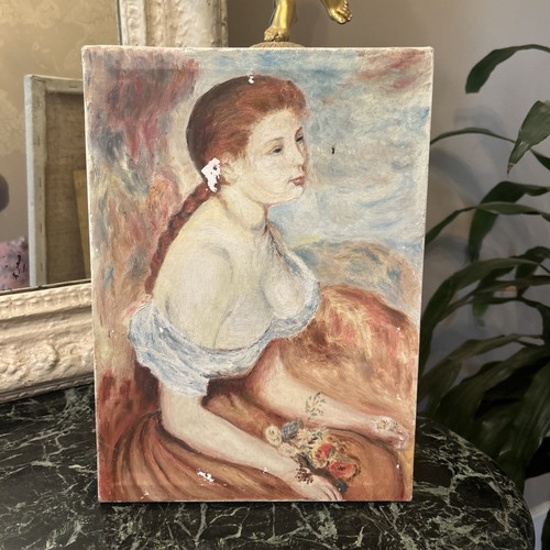Tableau huile sur toile - tableau,