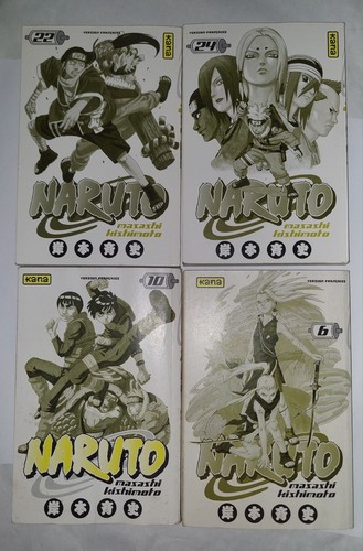 Lot manga naruto tomes - manga, 6