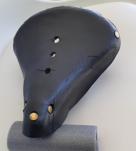 Selle cuir ressorts young - cuir, à