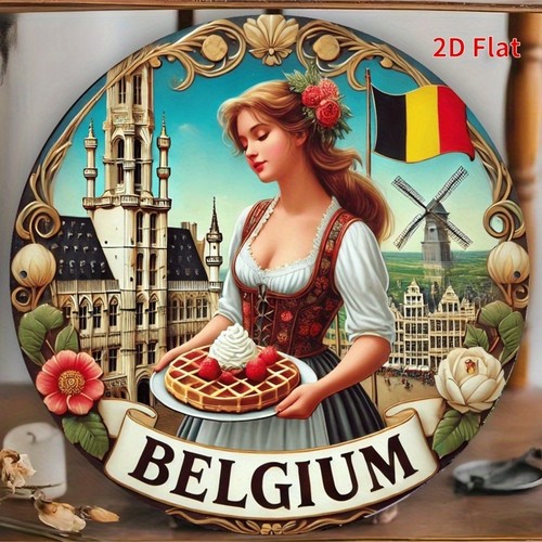 Metal decorative sign aluminum - sign,