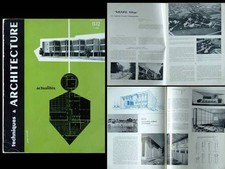 TECHNIQUES ET ARCHITECTURE 1952 Prouvé, SHAPE VILLAGE, ARNE JACOBSEN, LISIEUX