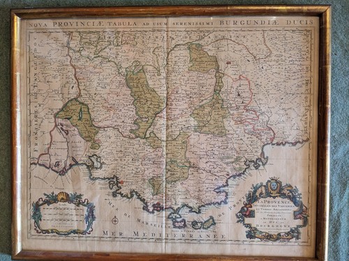 Carte cartographie gravure