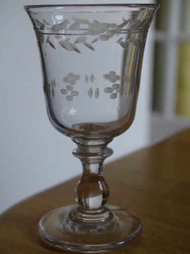 Ancien verre cave liqueur - cave,
