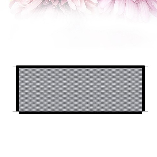 Mesh gate retractable barrier - mesh,