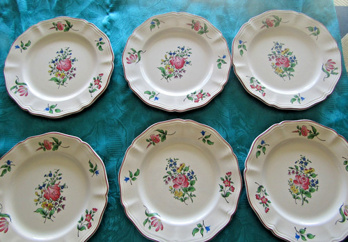 Assiettes dessert en - 6,
