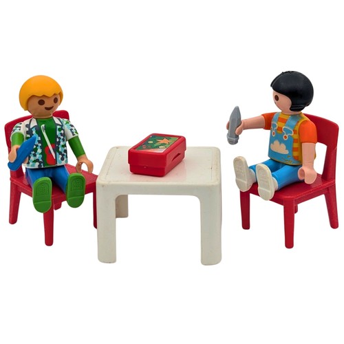 Playmobil lot enfants table - lot,