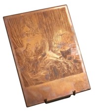 Estampe - Matrice en cuivre