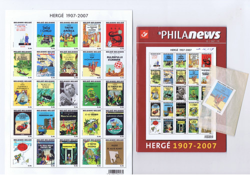 Tintin kuifje hergé - tintin,