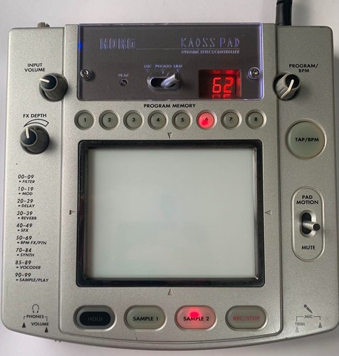 Korg kaoss pad - pad, dynamic