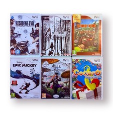 Lot 6 jeux Nintendo Wii