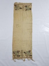 Antique Ottoman Hand Embroidered Hammam Towel 110x39cm