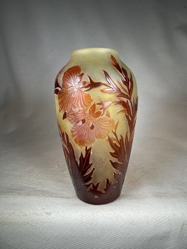 Vase émile gallé décor - gallé, à
