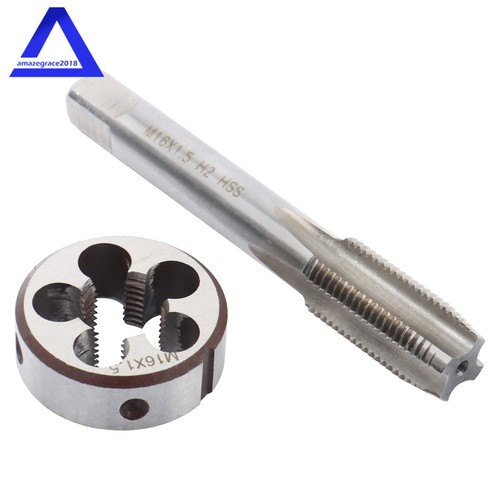 Hss m16 tap - die, set