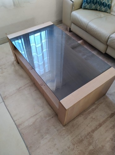 Table basse chêne - basse,