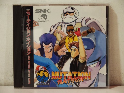 Mutation nation snk neo geo - mutation, cd
