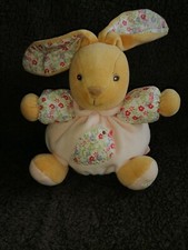 Doudou peluche lapin boule