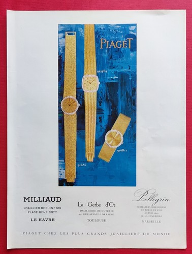 Publicite presse montres - de,