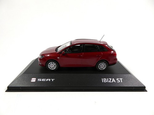Seat ibiza dark red 43 - dark, 1/43