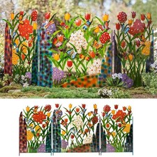 Décoration de jardin fleur